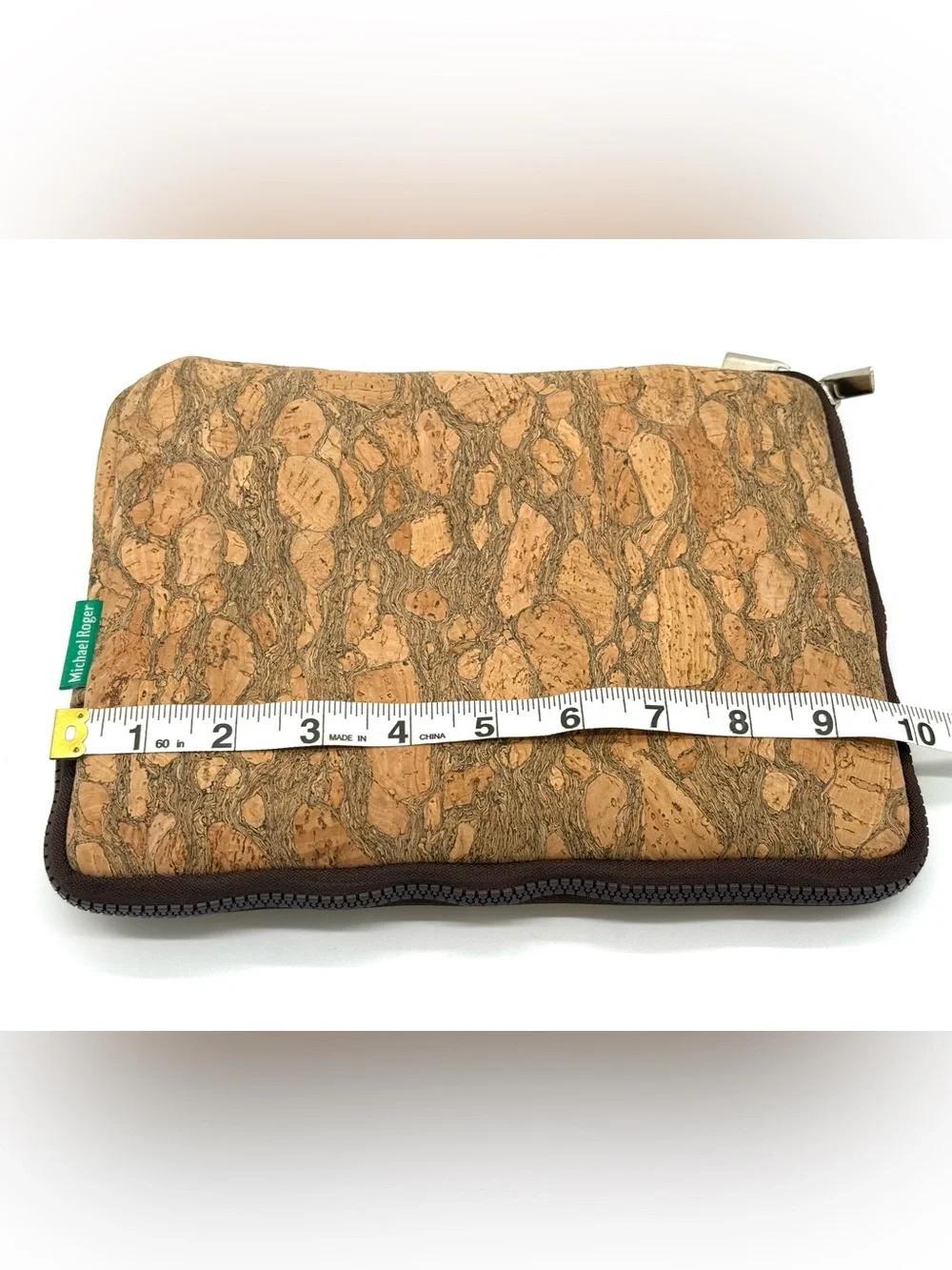 EUC Michael Roger Cork Apple iPad & Amazon Kindle Tablet Sleeve Case Pouch